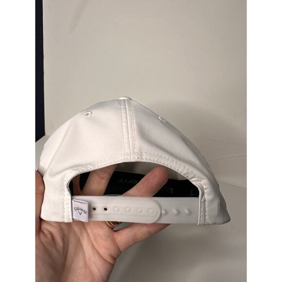 Callaway Men's Favorite Track Hat Golf White Camo PGA Flexfit 110 Adjustable - Picture 5 of 7